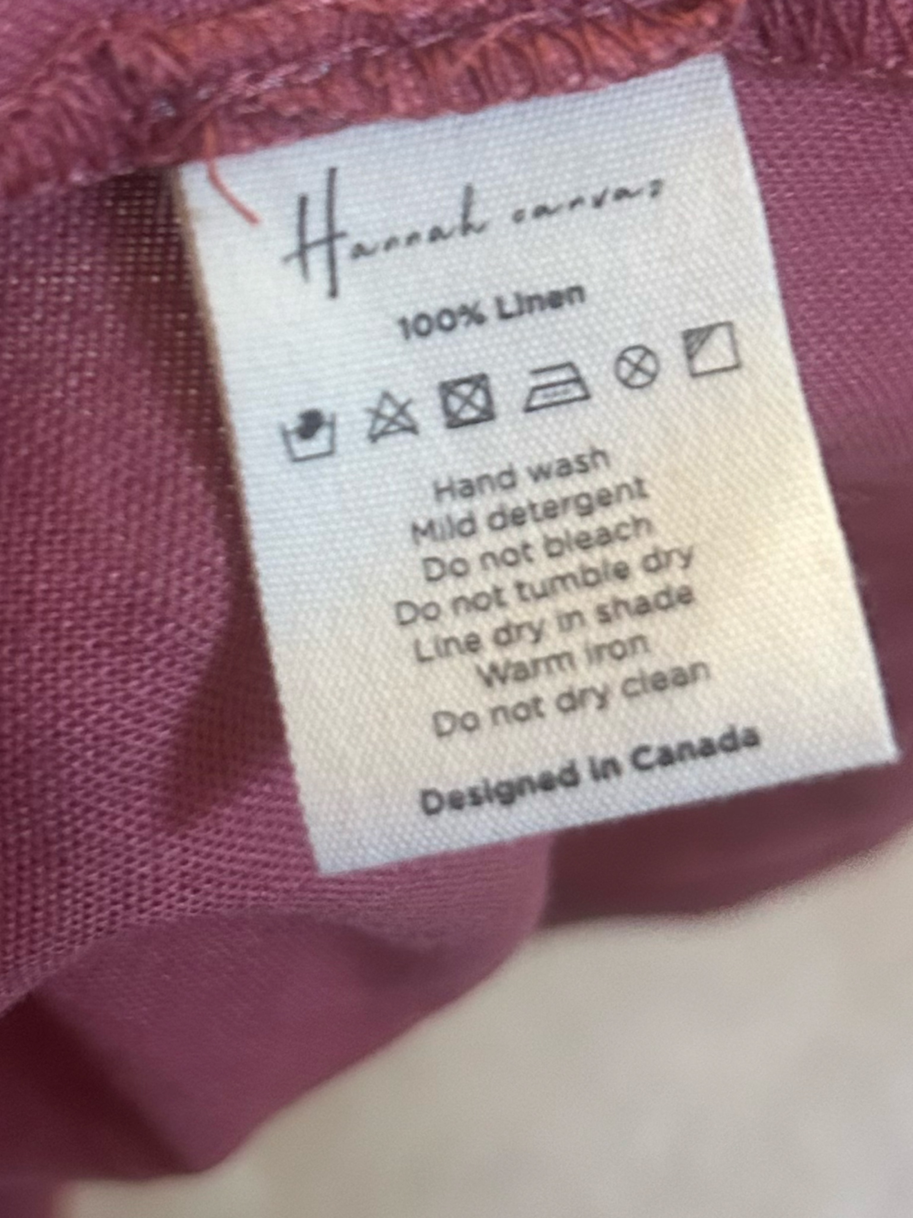 Hannah Canvas Linen Cami Dress Size Small | Prairie Peasant Cottagecore Rust — image 5 of 6